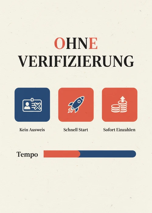 Ohne Verifizierung beim PayPal Casino — kein Ausweis, schnell Start und sofort einzahlen mit Tempo-Meter.